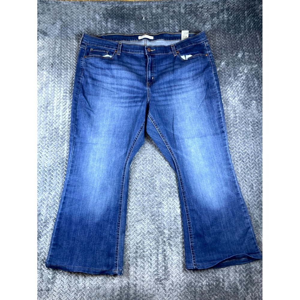 Signature Gold By Levi Strauss & Co True Bootcut Jeans Womens 22x36 Blue Denim
